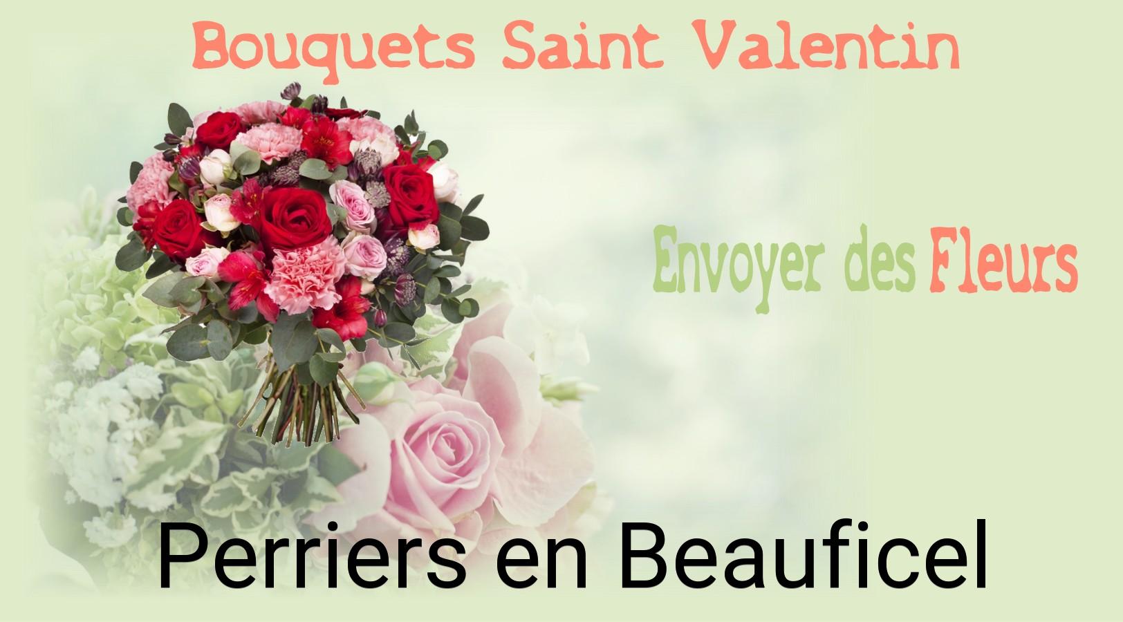 Roses de Saint-Valentin livrées à Perriers-en-Beauficel